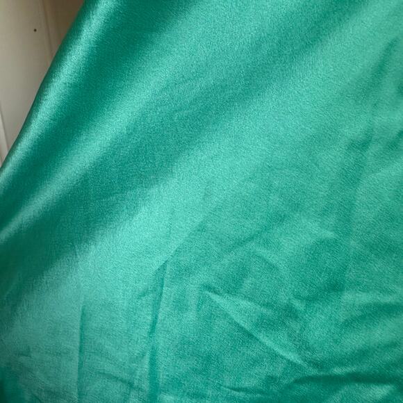 Vintage Y2K Green Mini Slip M - Picture 5 of 8